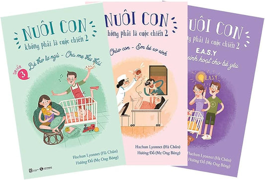 Nuôi Con Không Phải Là Cuộc Chiến - Combo 3 cuốn